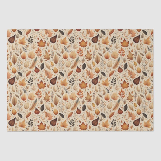 Herbstwrapper Seidenpapier (Vorderseite)