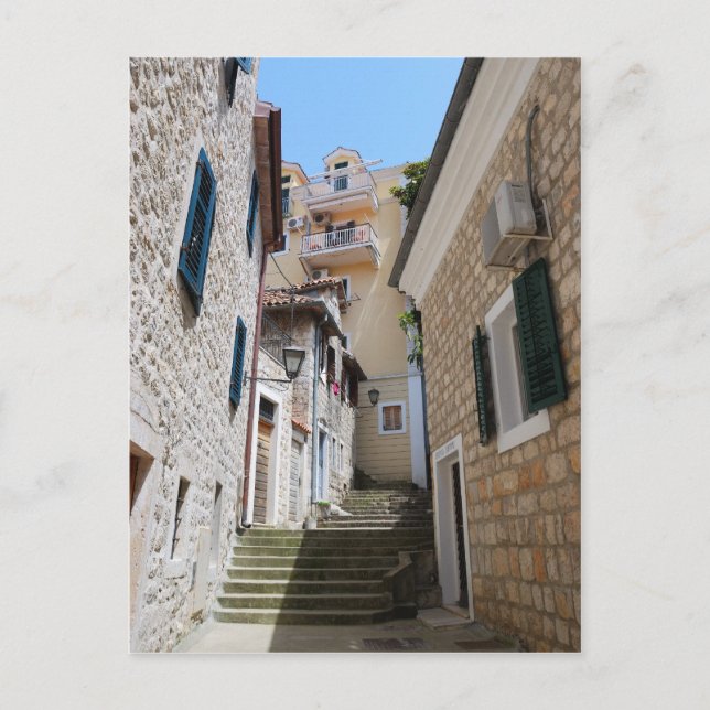 Herceg Novi in Montenegro Postkarte (Vorderseite)