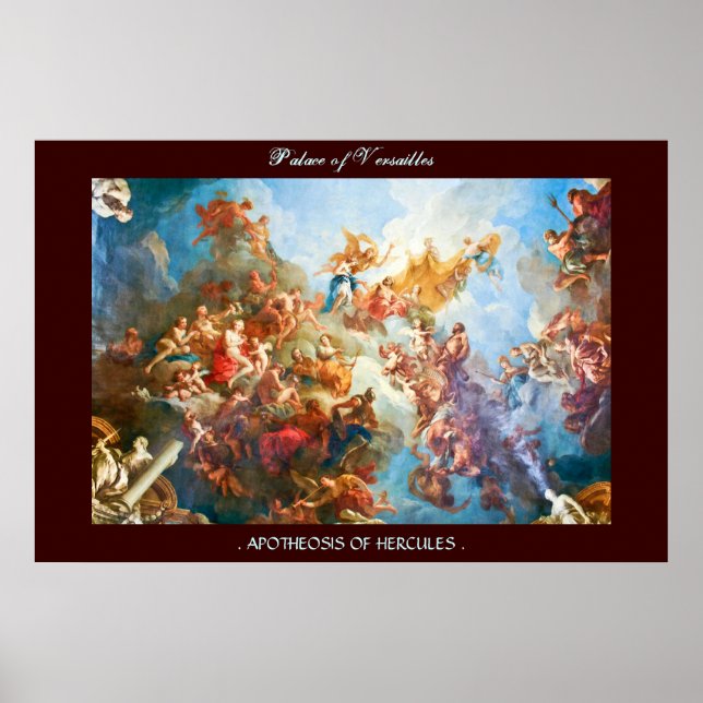Hercules-Allegorie-Poster Poster (Vorne)