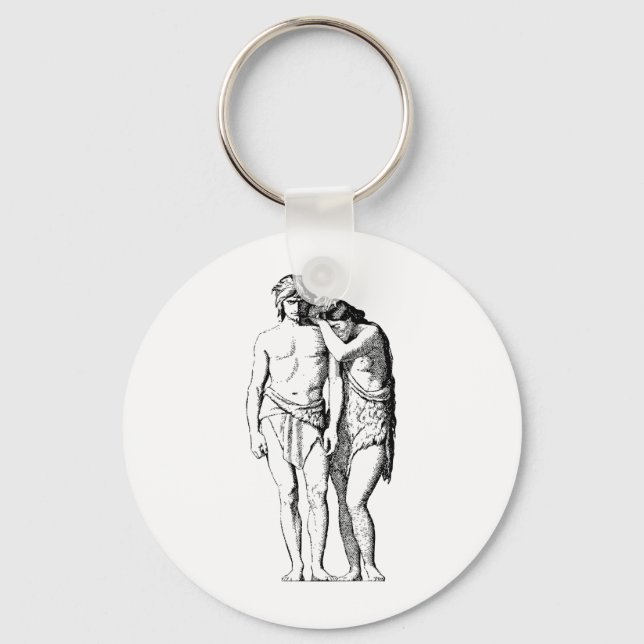 Hercules & Aphrodite Keyring Schlüsselanhänger (Vorderseite)