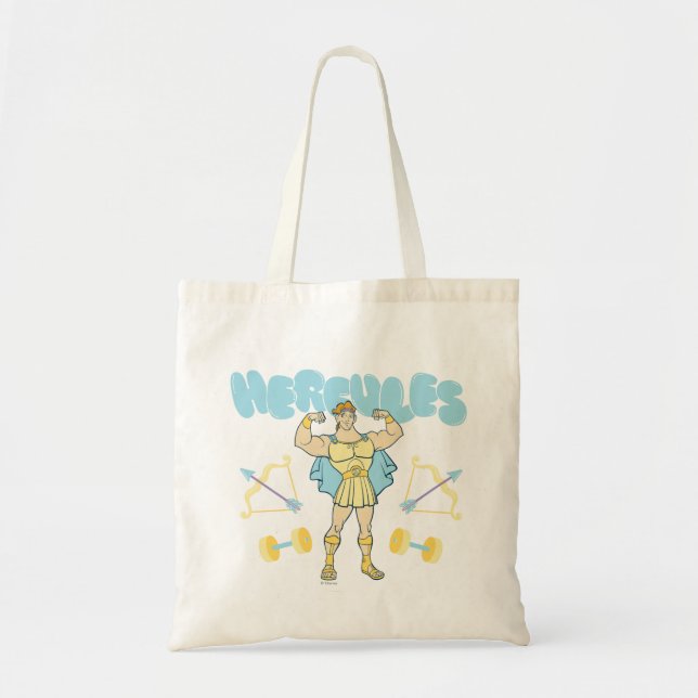 Hercules Arrows and Dumbbells Flex Tote Bag Tragetasche (Vorne)