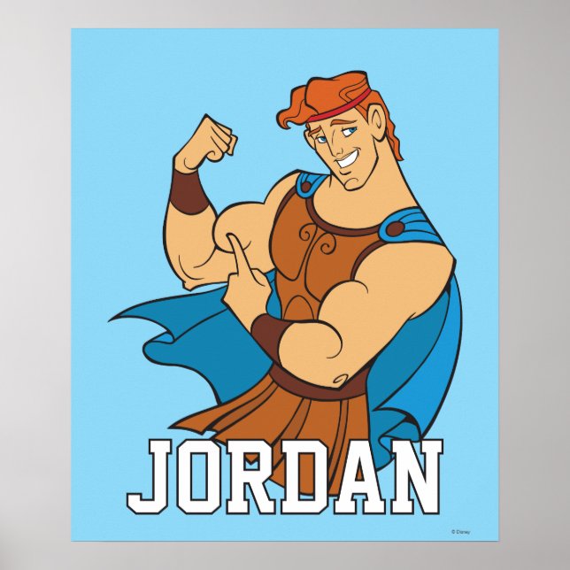 Hercules Bicep Flex Poster (Vorne)