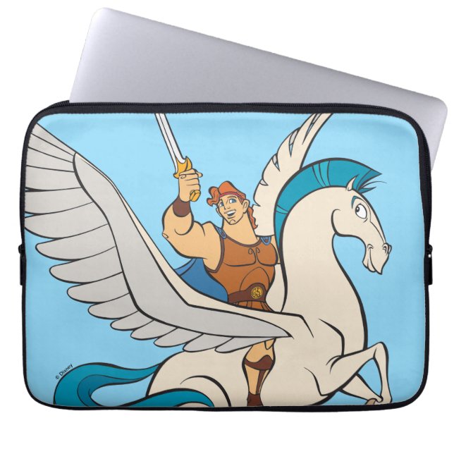 Hercules Riding Pegasus Laptop Sleeve (Vorderseite)