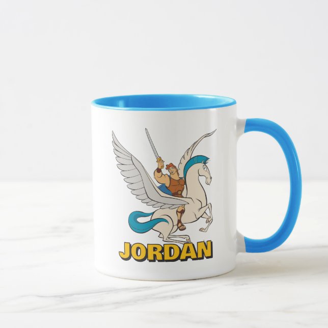 Hercules Riding Pegasus Mug Tasse (Rechts)