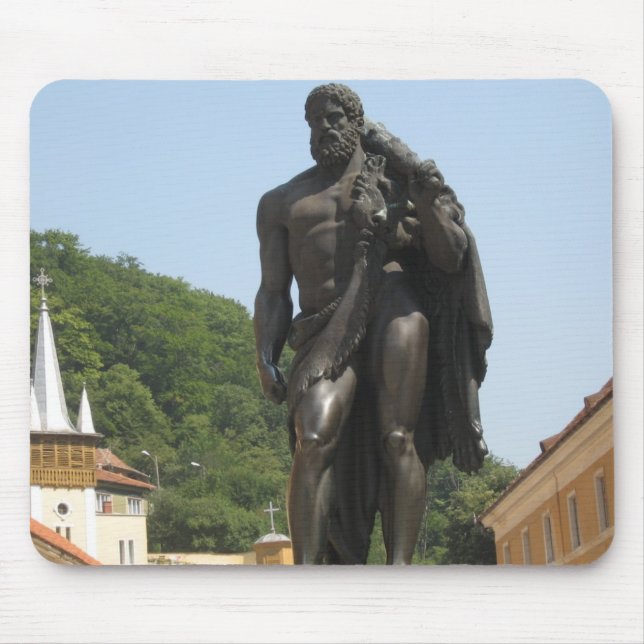 Hercules Statue Mousepad (Vorne)