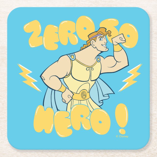 Hercules - Vom Niemand zum Helden Quadratischer Bi Rechteckiger Pappuntersetzer (Vorderseite)