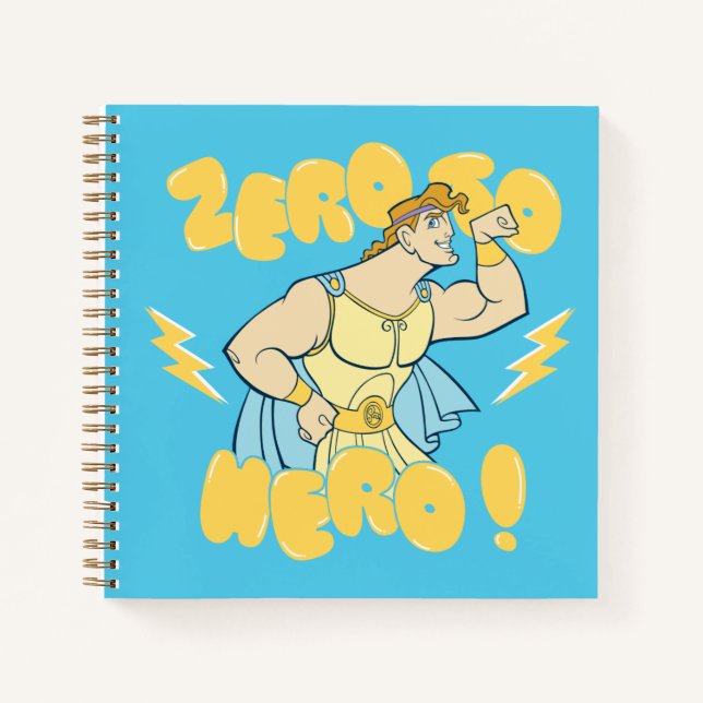 Hercules - Zero to Hero Notebook Notizbuch (Vorderseite)