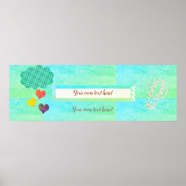 Herd Rain Baby Showroom Poster Banner