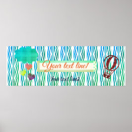 Herd Rain Baby Showroom Poster Banner
