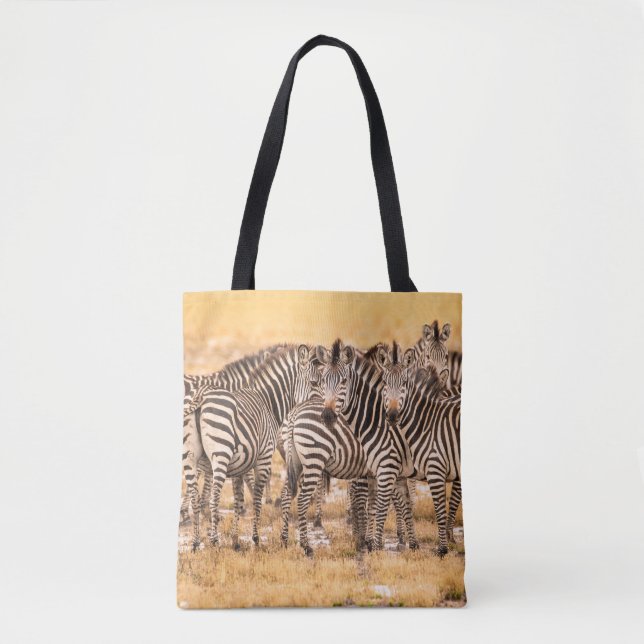 HERD VON ZEBRAS TASCHE (Vorderseite)