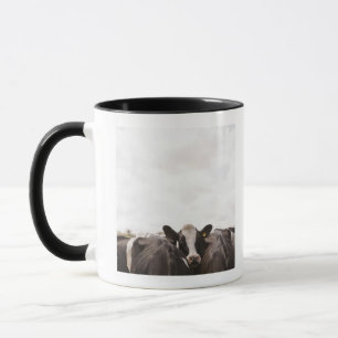 Herde von Vieh und von bewölktem Himmel 2 Tasse
