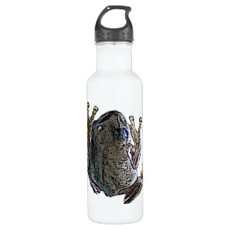 Herden von White's Tree Frog Herp Derp Edelstahlflasche