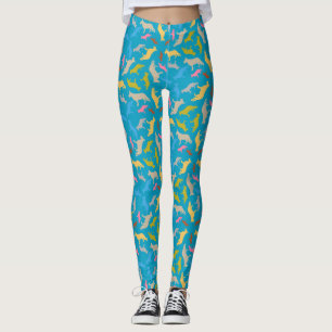 Herding Hund Minimale Silhouette Hirte Leggings