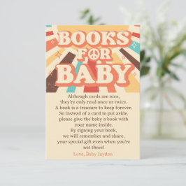 Here Comes The Son Baby Shower Book Request Einladung
