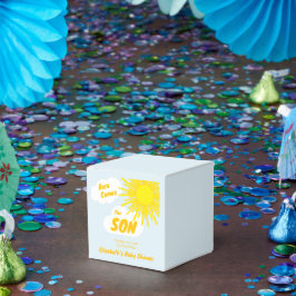 Here Comes The Son Boy Baby Shower Geschenkschachtel