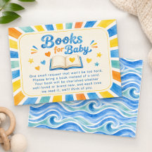 Here Comes The Son Bücher für Baby Einlegekarte