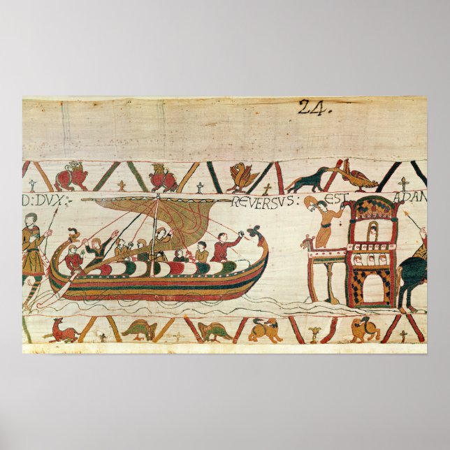 Here Earl Harold  returns to England Poster (Vorne)