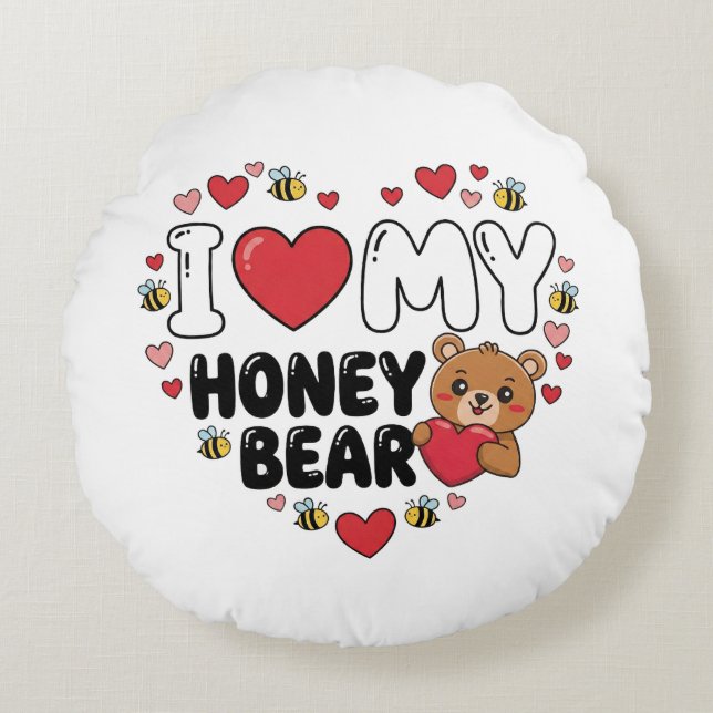 Here is the optimized product information for your rundes kissen (Vorderseite)