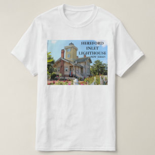 Hereford Einlass-Leuchtturm, New-Jersey T - Shirt