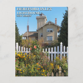 Hereford Inlet Lighthouse, New Jersey Postcard Postkarte