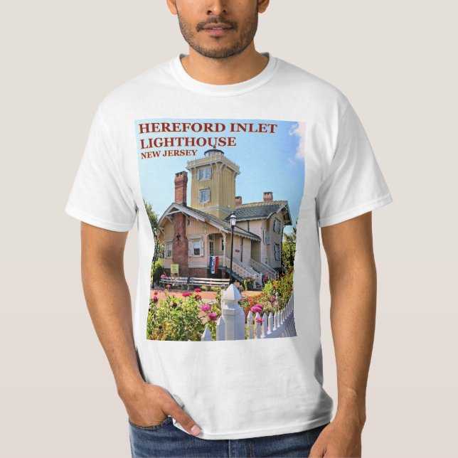 Hereford Inlet Lighthouse, New Jersey T - Shirt (Vorderseite)