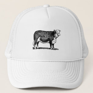 Hereford Kuh Truckerkappe