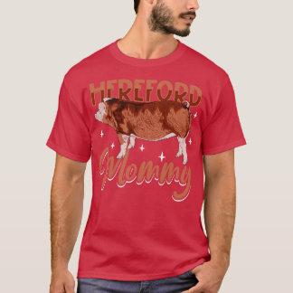 Hereford-Schwein-Mama T-Shirt