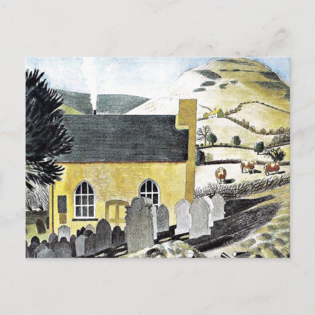 Herefords Knob & Baptist Kapelle Postkarte (Vorderseite)