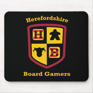 Herefordshire Brettgamers-Mäusematte Mousepad