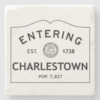 Hereinkommender Charlestown Steinuntersetzer