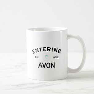 Hereinkommendes Avon Kaffeetasse