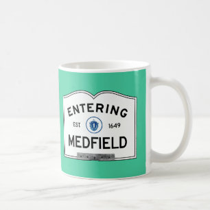 Hereinkommendes Medfield Kaffeetasse