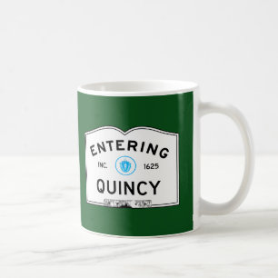 Hereinkommendes Quincy Kaffeetasse