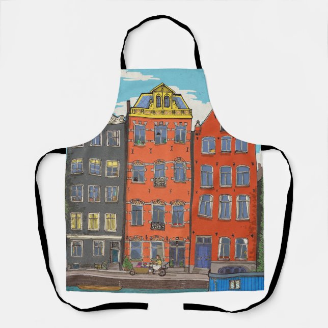 Herengracht Canal Amsterdam Niederlande Schürze (Vorderseite)