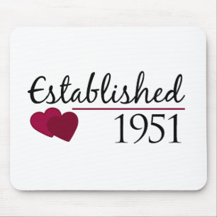 Hergestellt 1951 mousepad