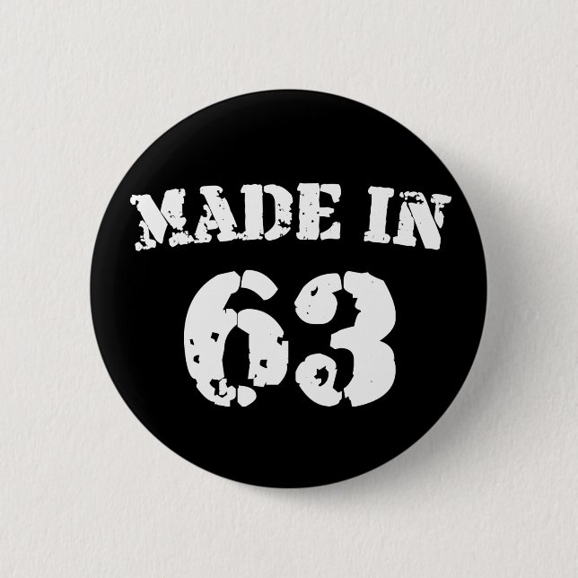 Hergestellt 1963 button (Vorderseite)