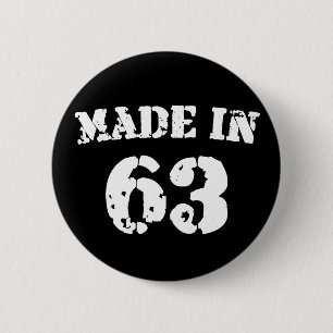 Hergestellt 1963 button