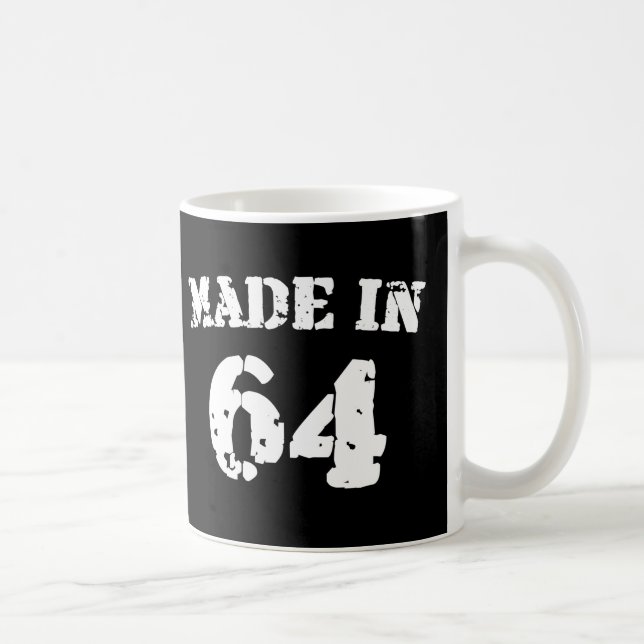 Hergestellt 1964 kaffeetasse (Rechts)