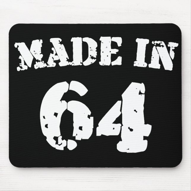 Hergestellt 1964 mousepad (Vorne)