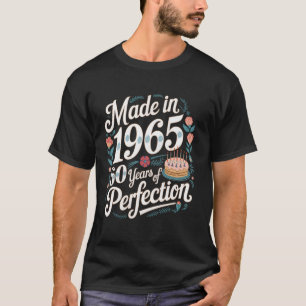 Hergestellt 1965 60 Jahre der Perfektion Geburtsta T-Shirt