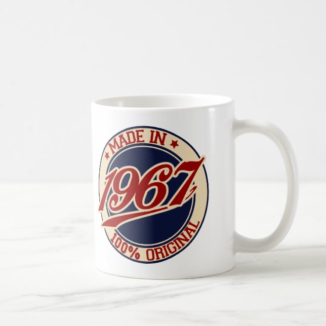 Hergestellt 1967 kaffeetasse (Rechts)