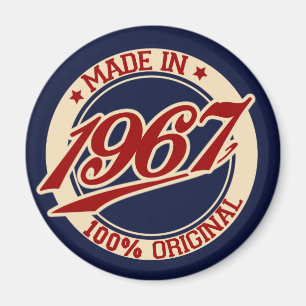 Hergestellt 1967 magnet