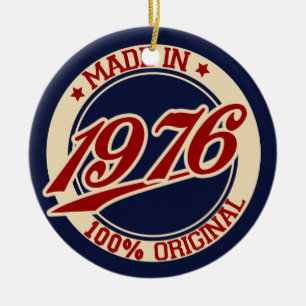 Hergestellt 1976 keramikornament
