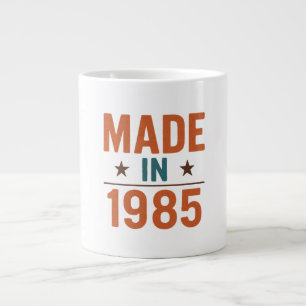 Hergestellt 1985 Vintage-Tasse – Retro-Geburtstag  Jumbo-Tasse