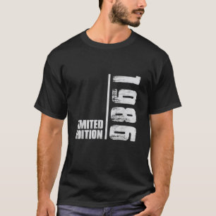 Hergestellt 1986 Limitierte Edition Geschenk 40 Ja T-Shirt