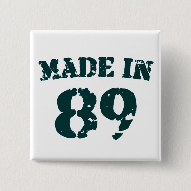 Hergestellt 1989 button (Vorderseite)