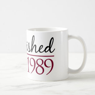 Hergestellt 1989 kaffeetasse