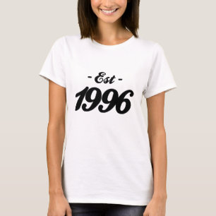 hergestellt 1996 - Geburtstag T-Shirt