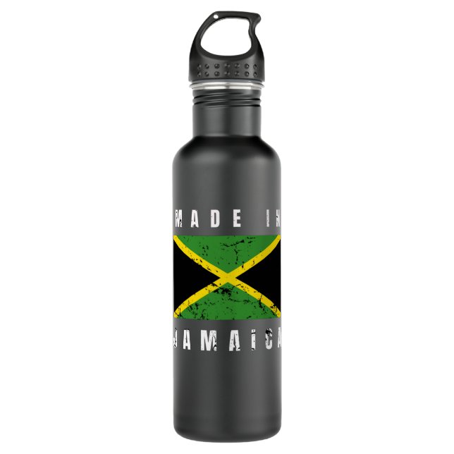 hergestellt aus Jamaica Edelstahlflasche (Vorderseite)