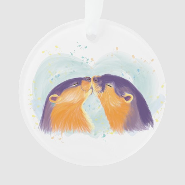 hergestellt für jeden Otter Ornament (Vorderseite)